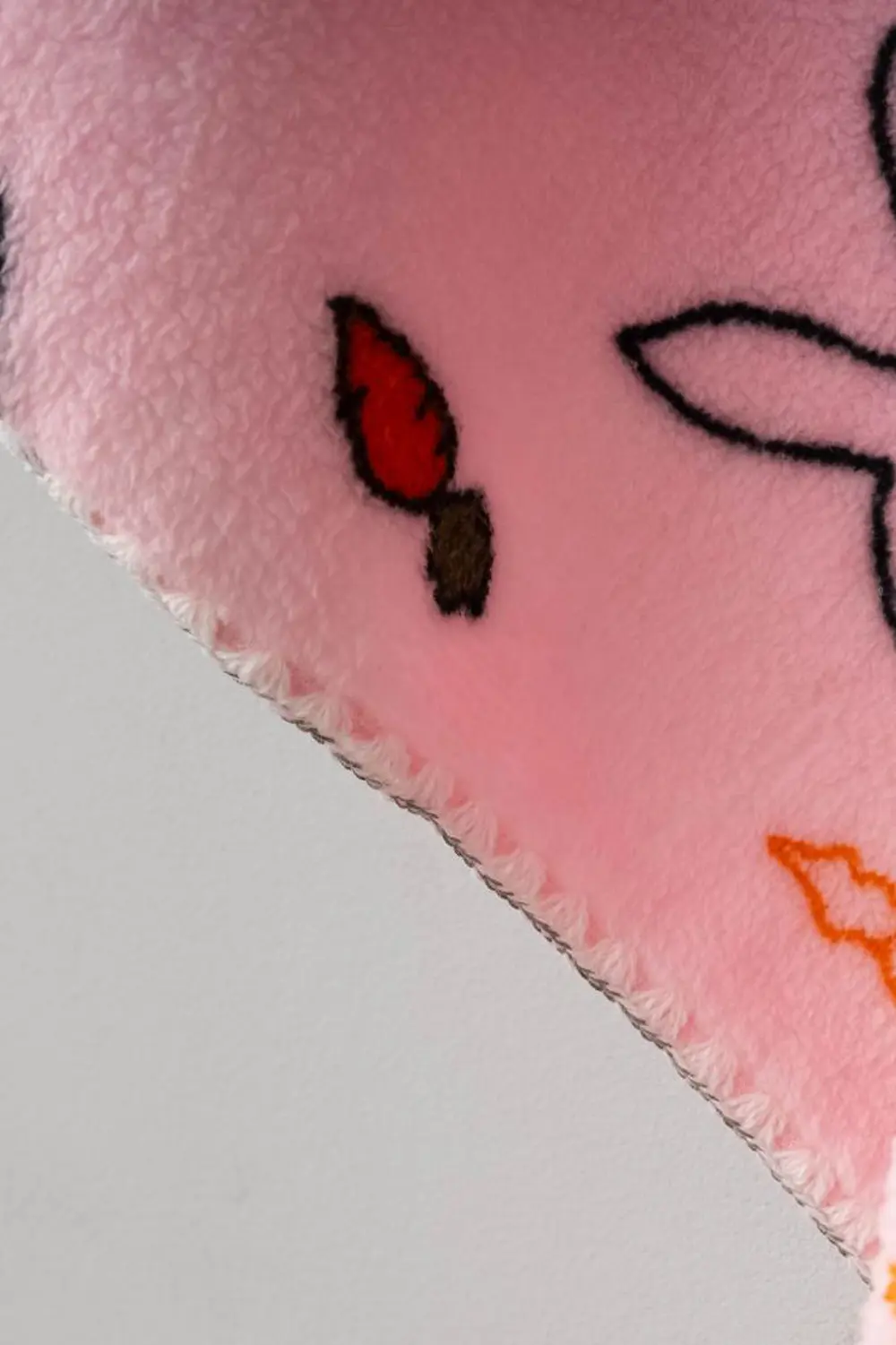 Bebitof Sevimli Tavşan Desenli Peluş Battaniye BBTF.PMB.95077