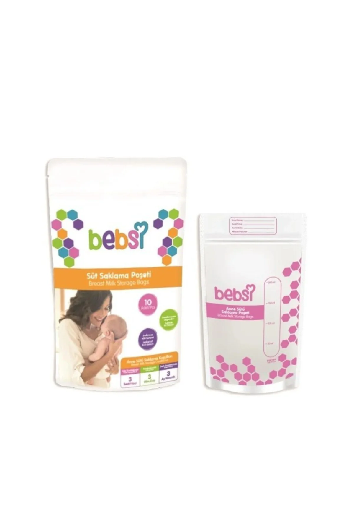 Bebsi Süt Saklama Poşeti 10'lu