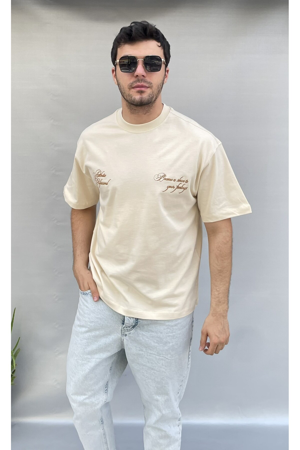 Become Baskı T-shirt