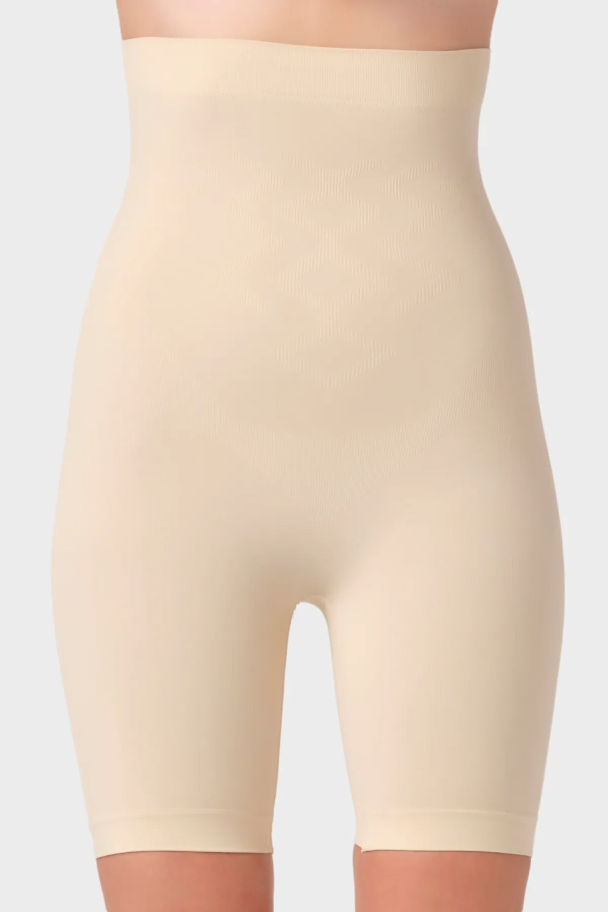 Slim'n Lift Beden Küçülten Silikonlu Dikişsiz Toparlayıcı Şortlu Korse