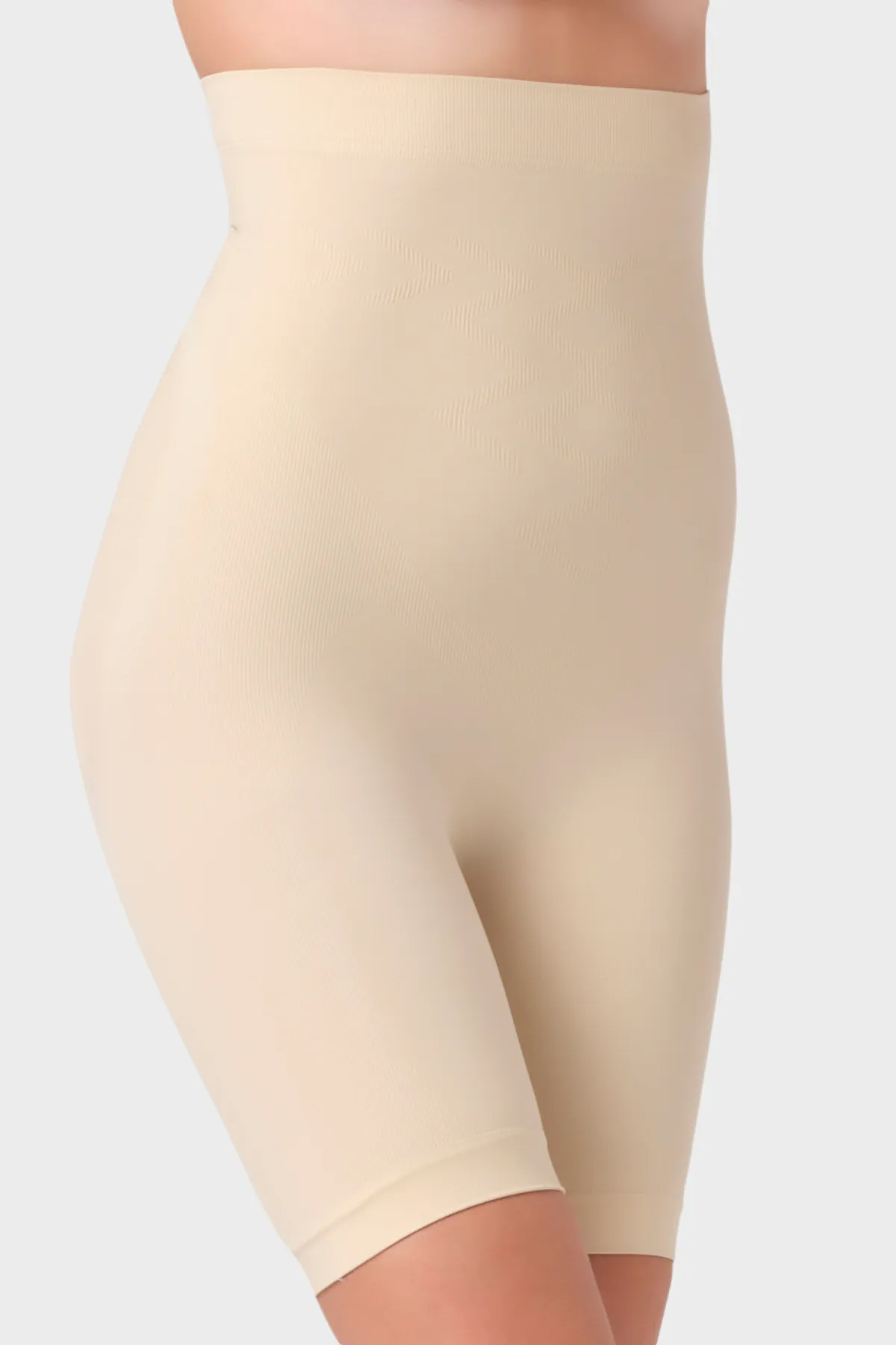 Slim'n Lift Beden Küçülten Silikonlu Dikişsiz Toparlayıcı Şortlu Korse