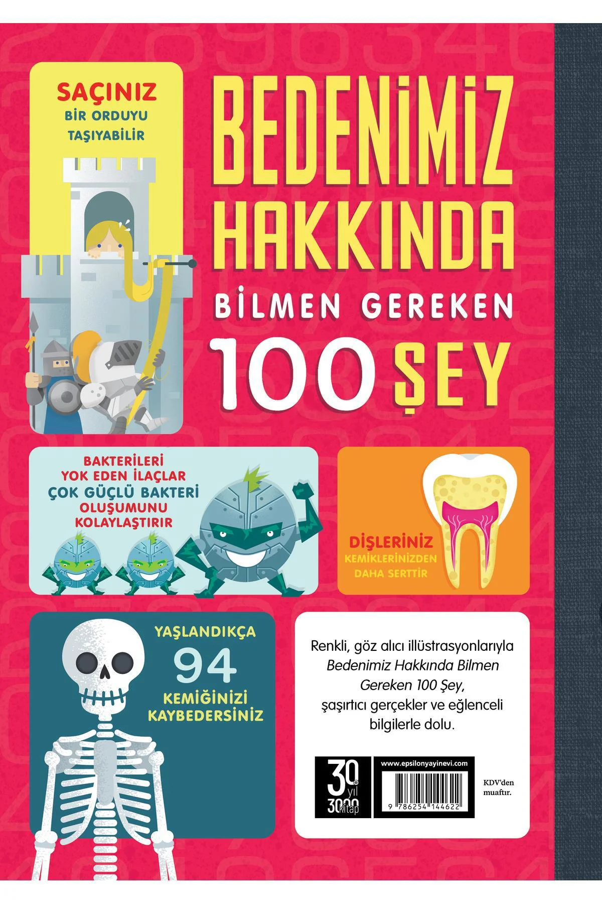 Bedenimiz Hakkında Bilmen Gereken 100 Şey Alex Frith, Minna Lacey, Jonathan Melmoth & Matthew Oldham
