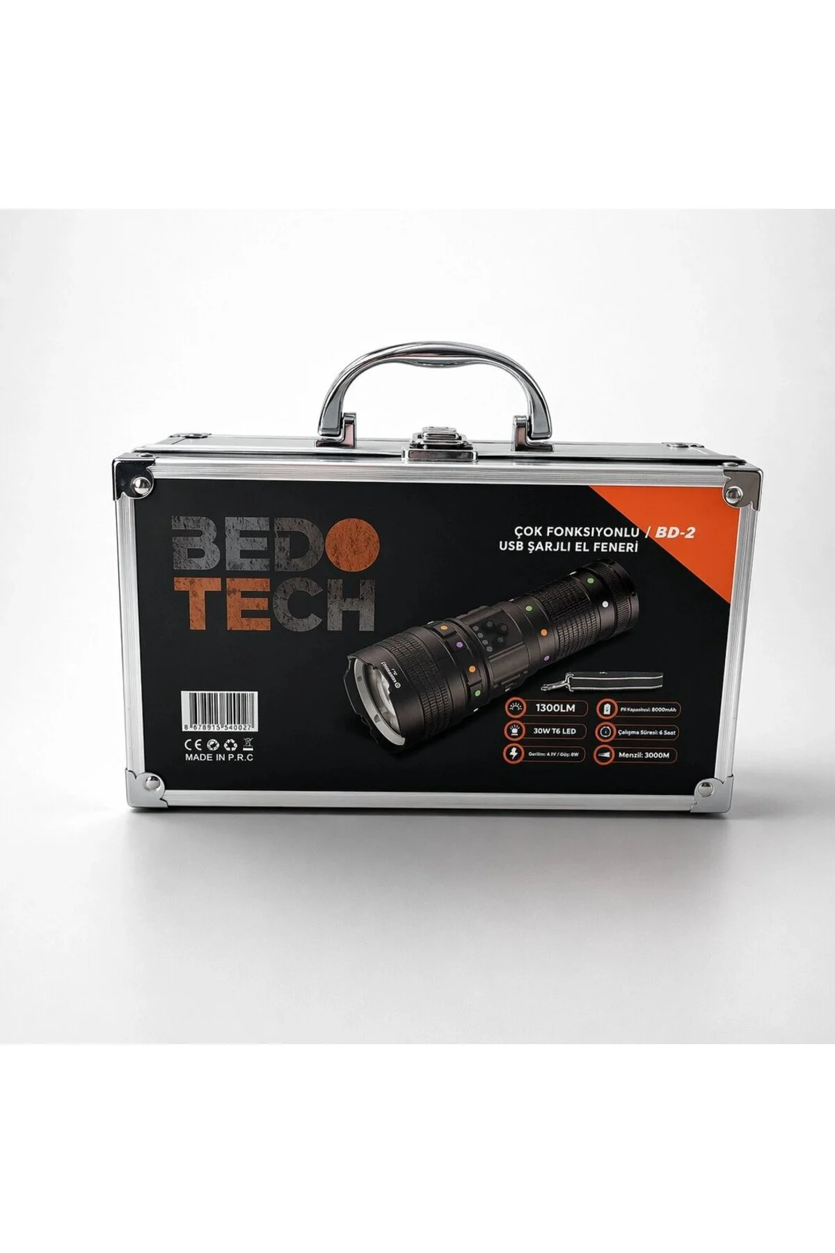 Bedotech Bd-2 30w Tg Led Alüminyum Alaşımlı Zoomlu Type-c Şarjlı 