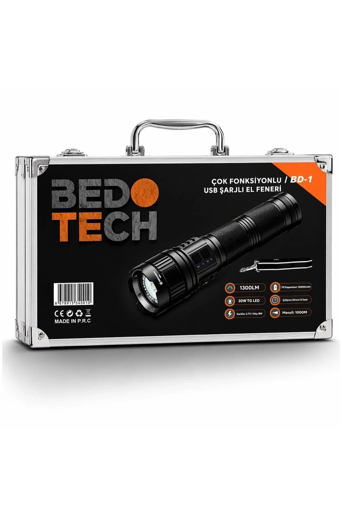 Bedotech Bd-3 30w Tg Led Alüminyum Alaşımlı Zoomlu Type-c Analog 