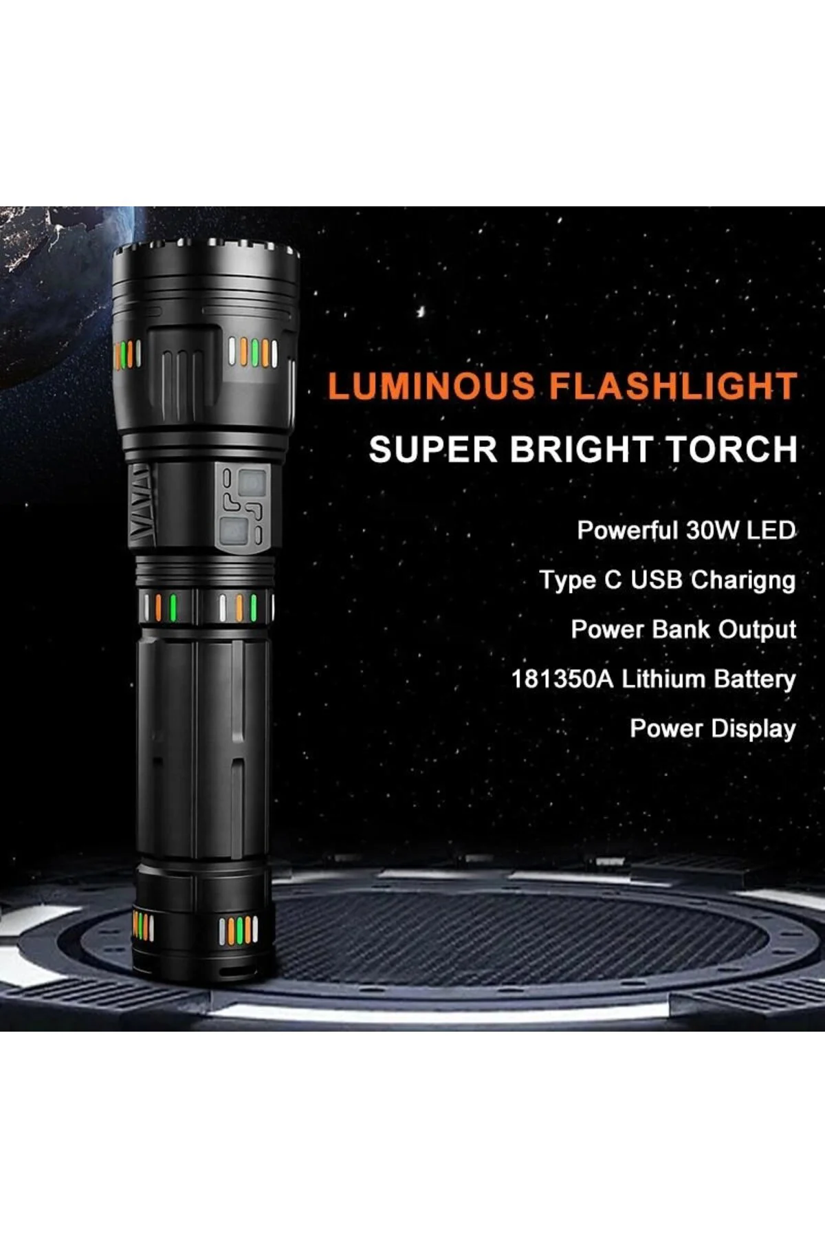 Bedotech Bd-3 60w Tg Led Alüminyum Alaşımlı Zoomlu Type-c Renkli 