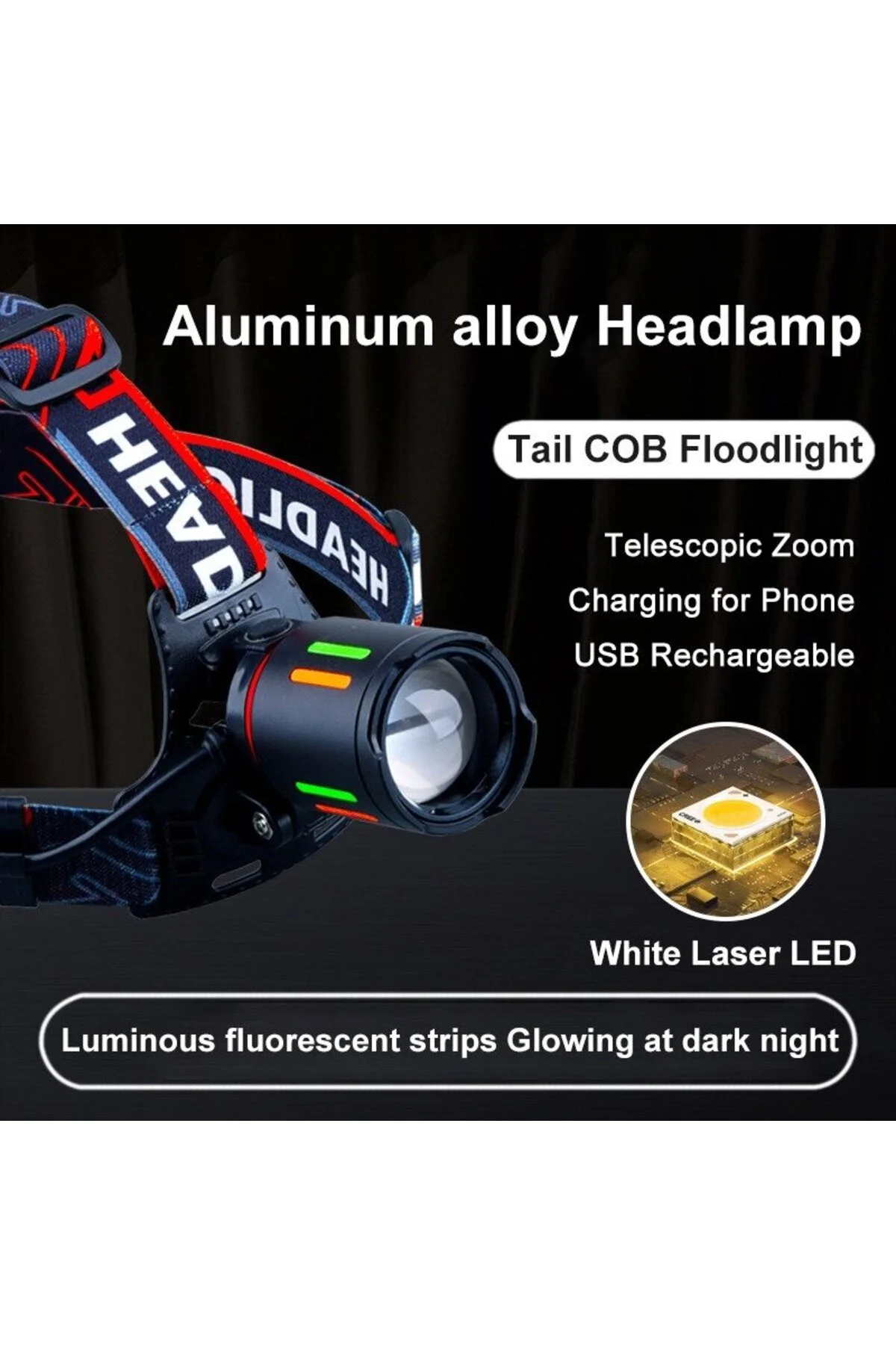 Bedotech Bd-62 10w Tg Led Alüminyum Alaşımlı Zoomlu Type-c Şarjlı