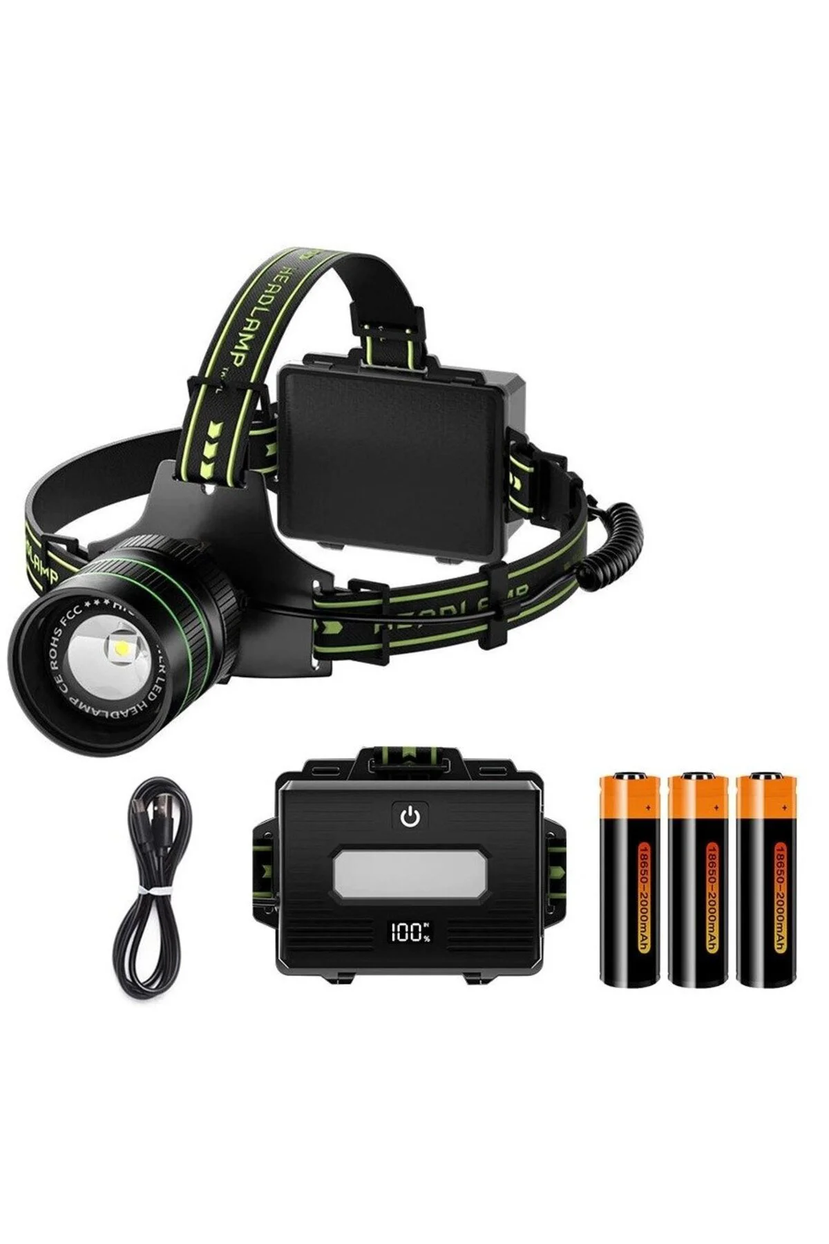 Bedotech Bd-9 60w Tg + Smd Led Alüminyum Alaşımlı Zoomlu Type-c Ş
