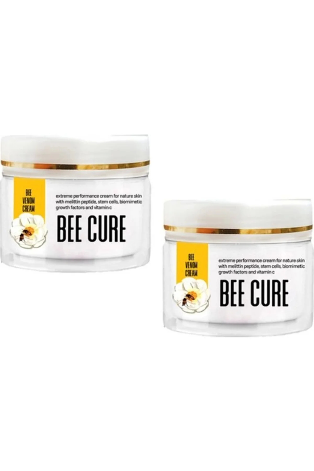 Bee Cure Arı Kremi 2'li Paket - Doğal Arı Sütü Besleyici Bakım Kremi