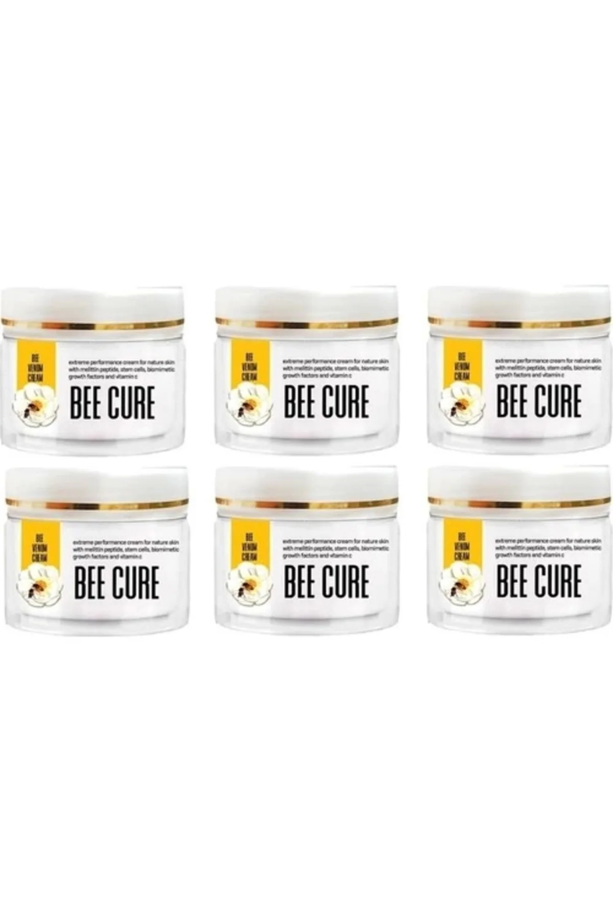Bee Cure Arı Zehri Kremi 6 Adet - Doğal Cilt Bakımı