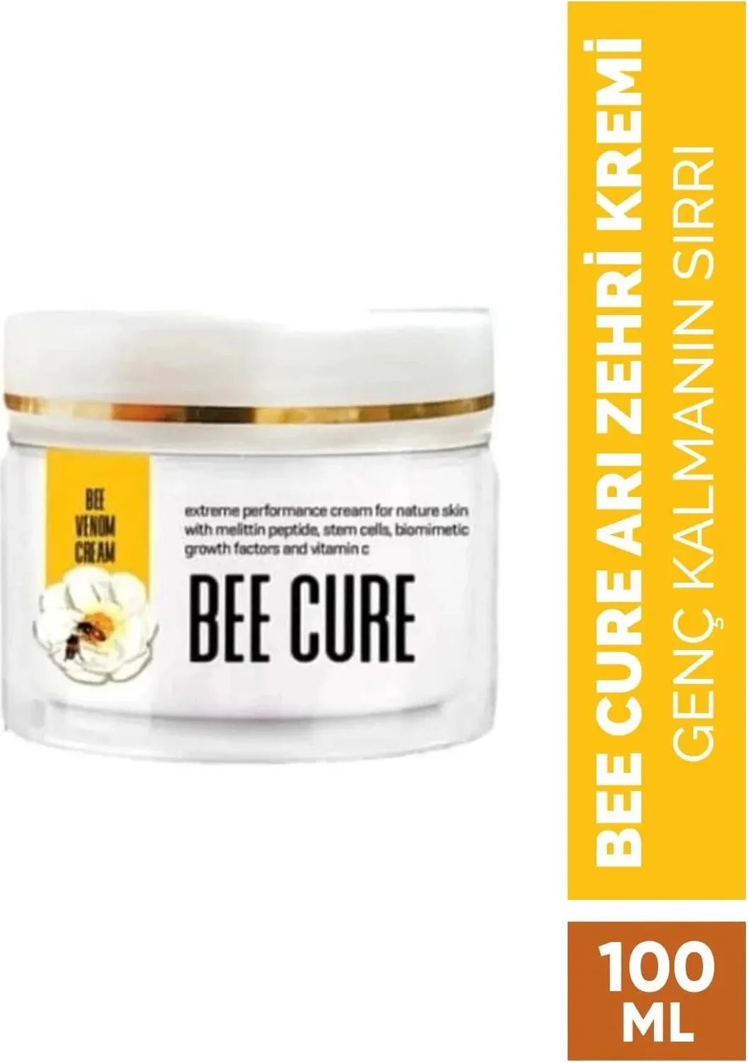 Bee Cure Bakım Kremi 100 ml x 2 – Arı Sütünün Gücüyle Cilt Bakımı