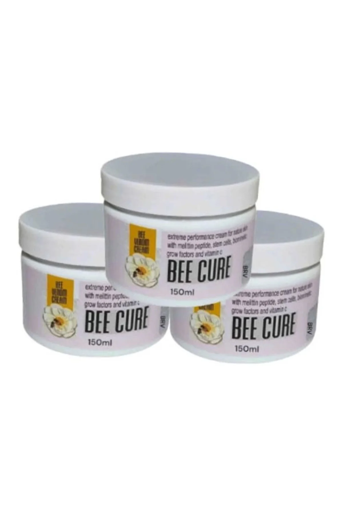 Bee Cure Krem 150 ml x 3 Adet – Bal Ürünleri ile Cilt Bakımı