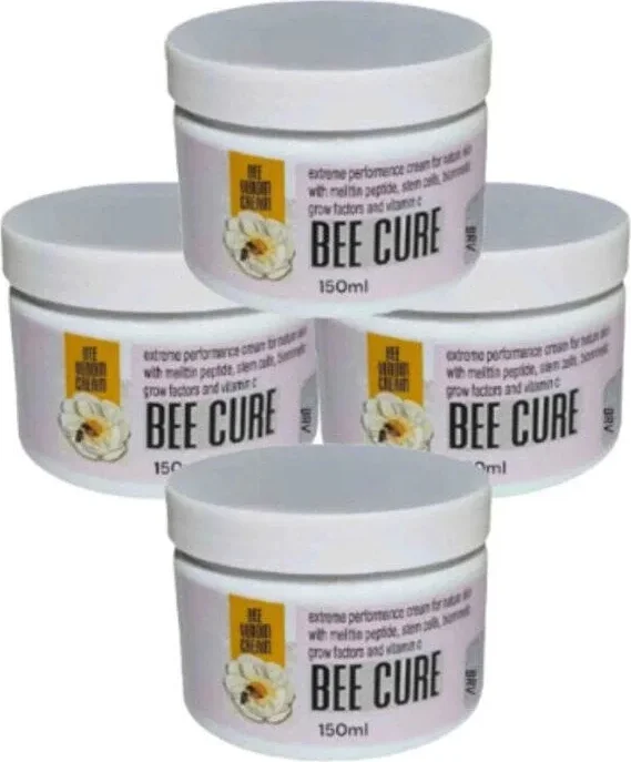 Bee Cure Krem 150 ml - 4'lü Bakım Seti | Cilt Nemlendirici & Onarıcı