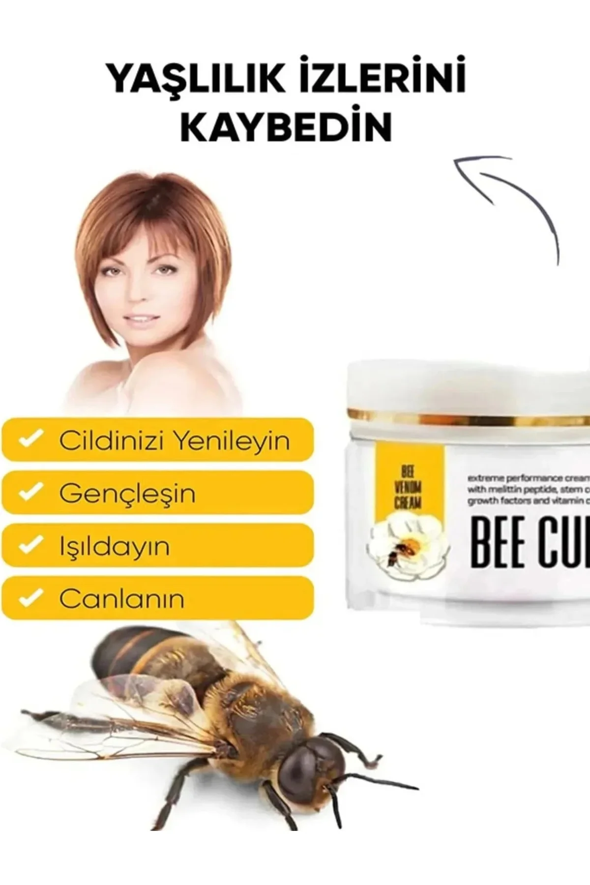 Bee Cure Masaj Kremi 100 ml - Görsel 3