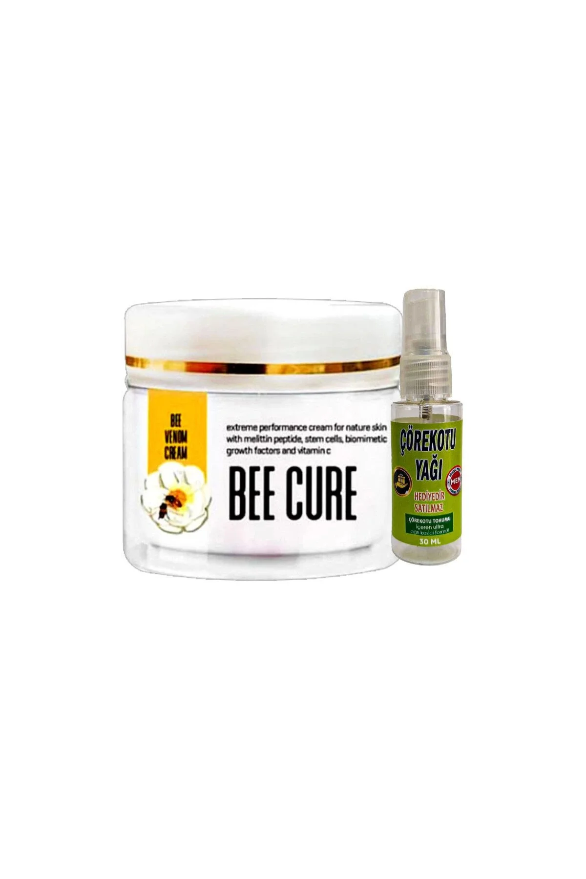 Bee Cure Rahatlatıcı Bakım Kremi 100 ml - Çörek Otu Yağlı Cilt Bakım Ürünü