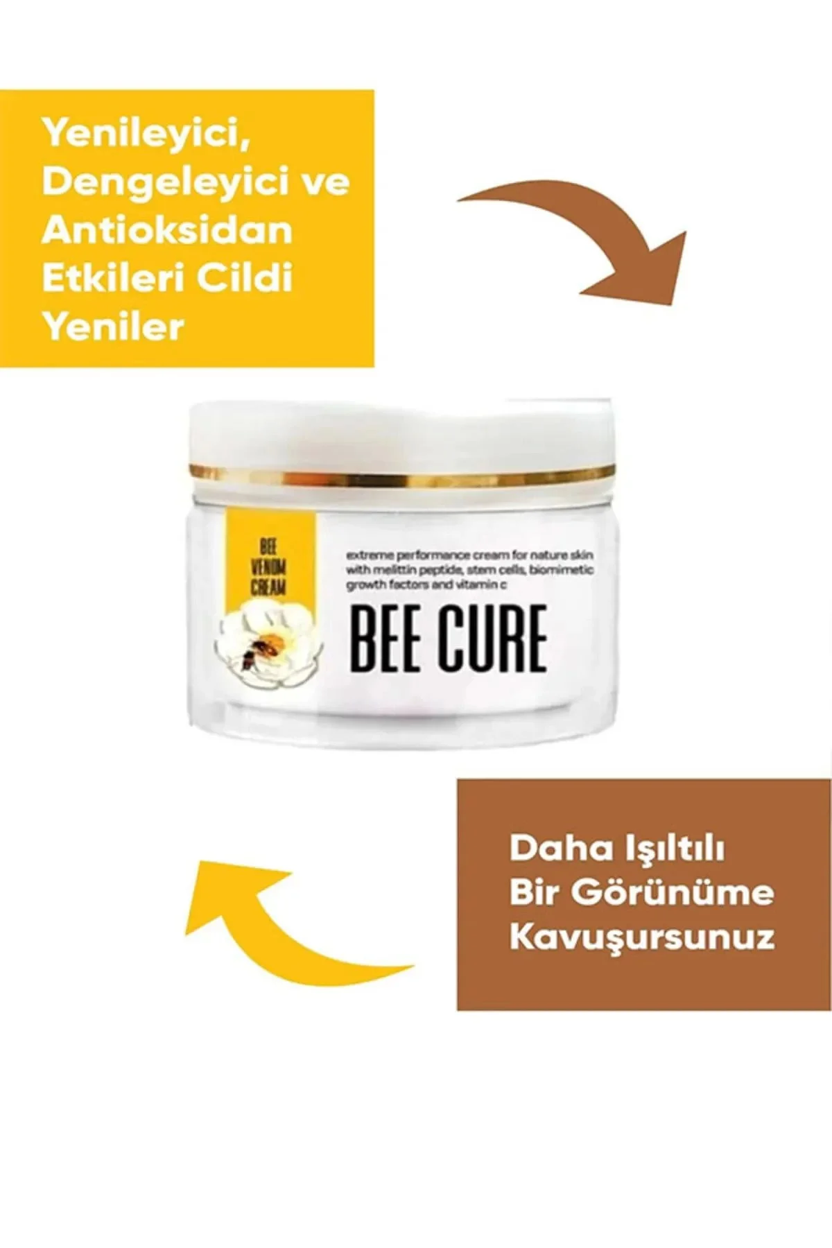 Bee Cure Rahatlatıcı Bakım Kremi 100 ML x 2 — Cilt Bakım Kremleri