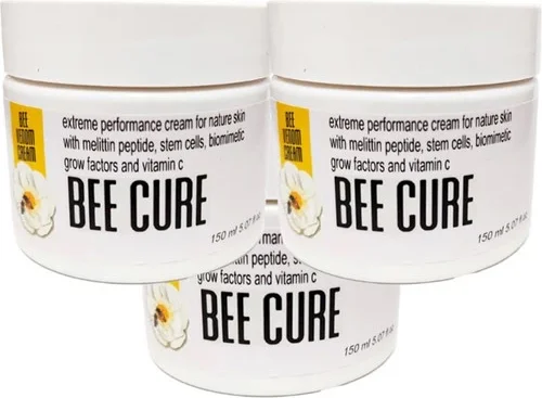 Bee Cure Venom Kremi - 3'lü Paket 150 ml Ağrı Kesici Krem