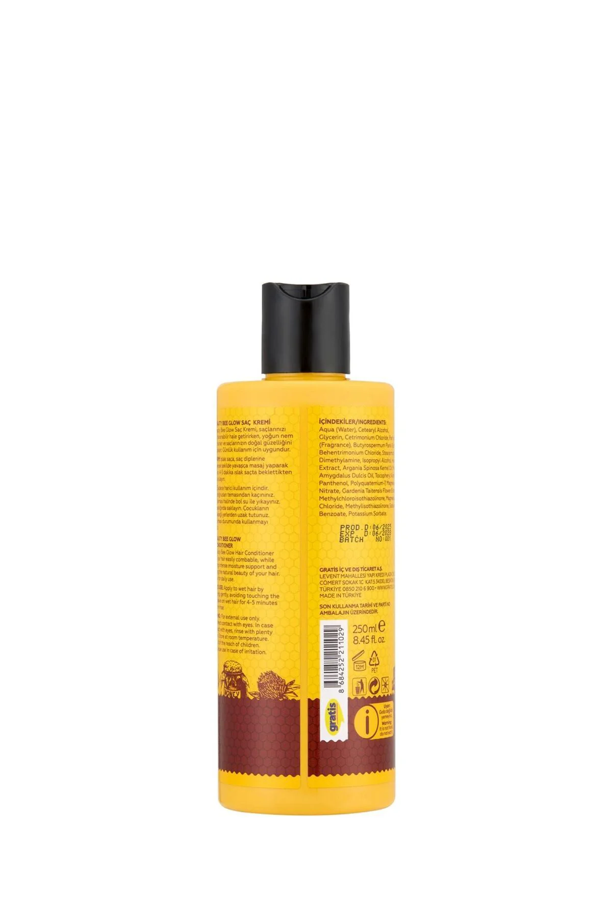 Bee Glow Saç Kremi Bal Özlü 250 ml