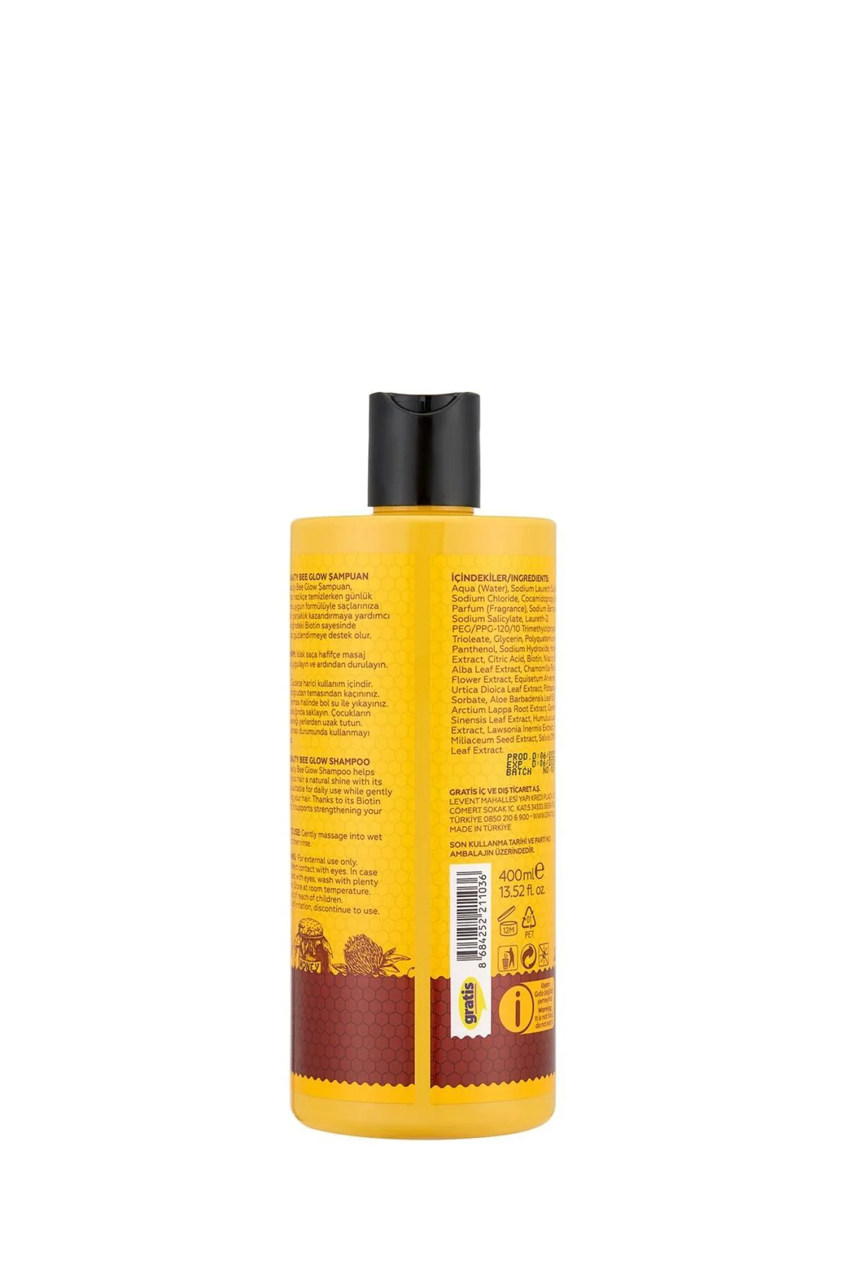 Bee Glow Şampuan Bal Özlü 400 ml