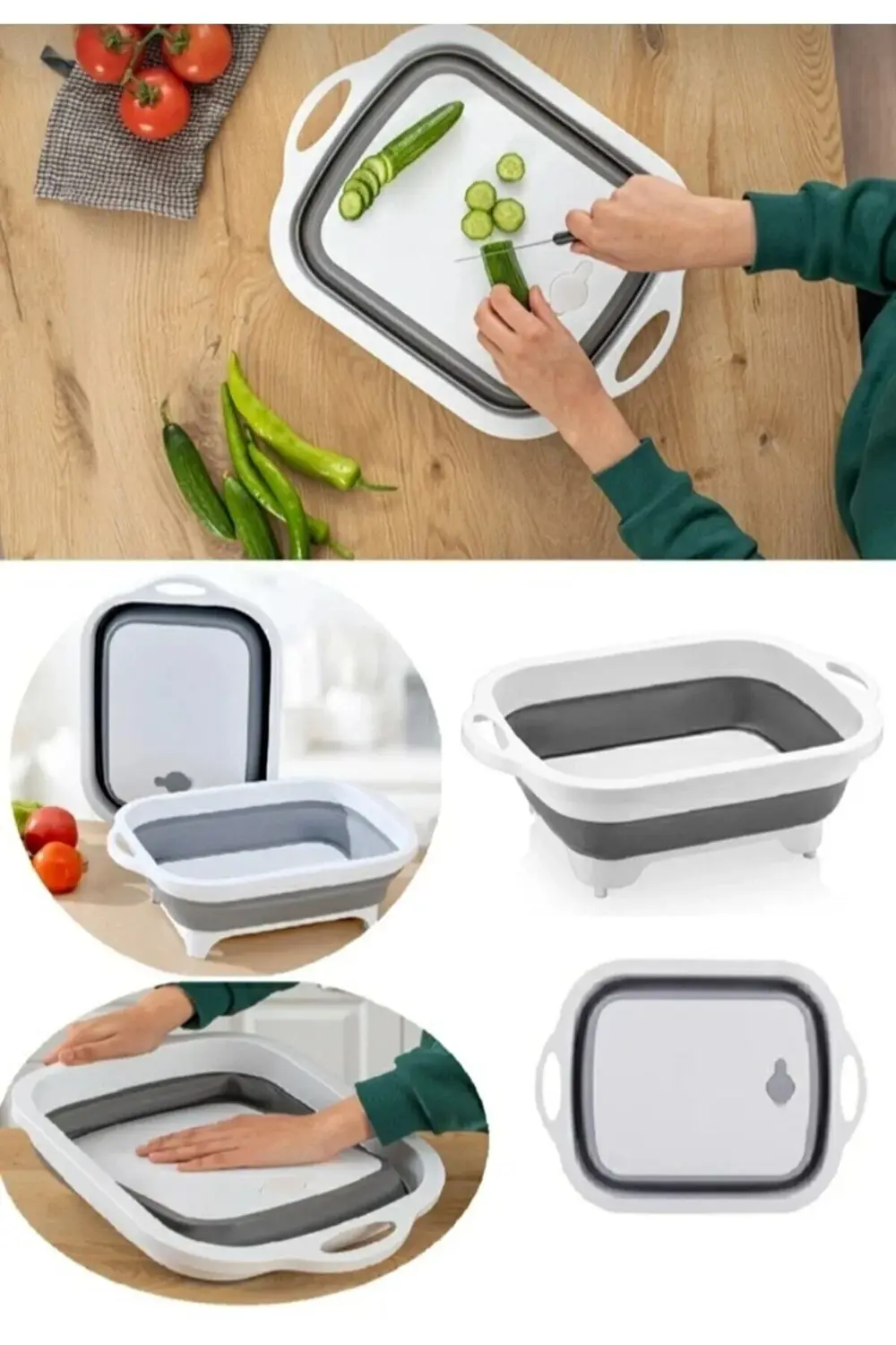 Bee Home Badyalı Katlanır Kesme Panosu