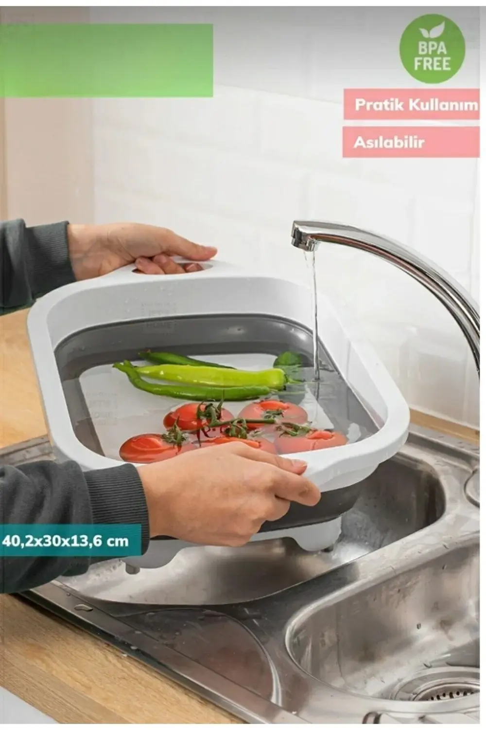 Bee Home Badyalı Katlanır Kesme Panosu