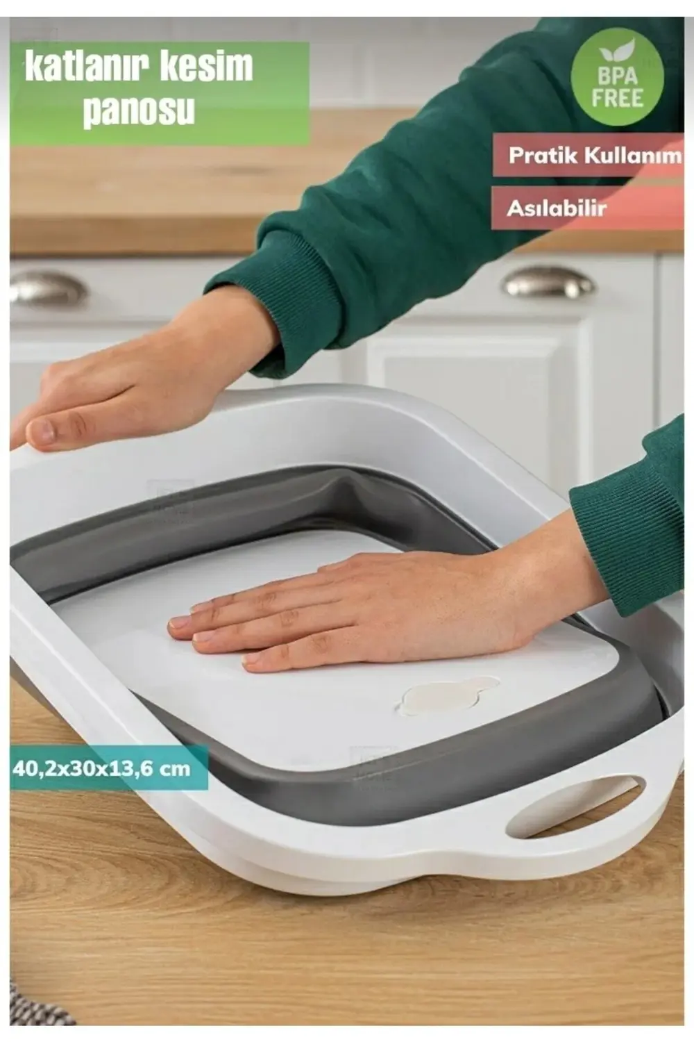 Bee Home Badyalı Katlanır Kesme Panosu