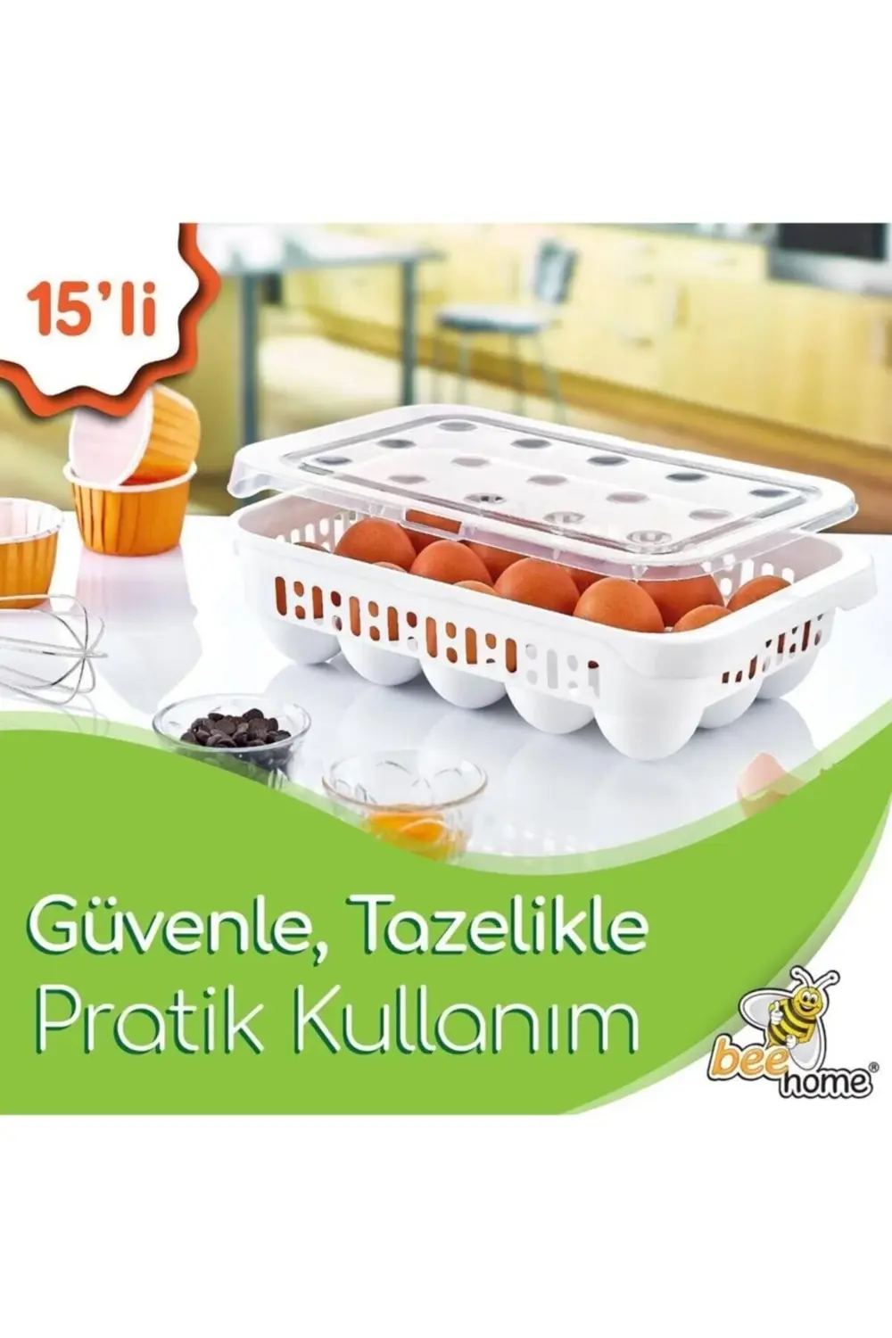 Bee Home Egg Holder (yumurta Kabı)