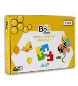 Bee Smart Görsel Ve İşitsel Dikkat Seti 2 Yaş Bee Smart Görsel Ve İşitsel Dikkat Seti 2 Yaş