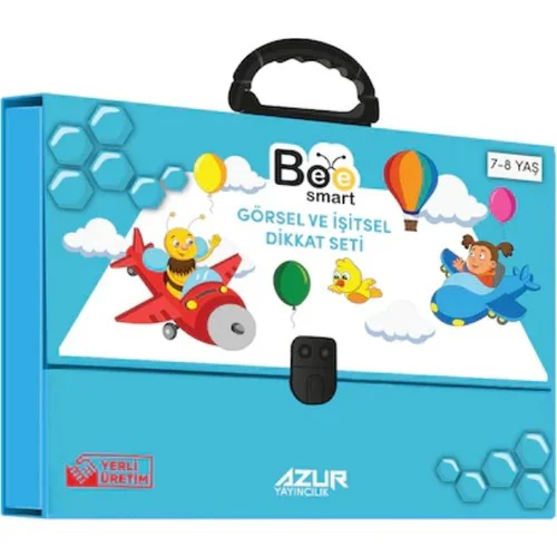 Bee Smart Görsel Ve İşitsel Dikkat Seti 7-8 Yaş Bee Smart Görsel Ve İşitsel Dikkat Seti 7-8 Yaş