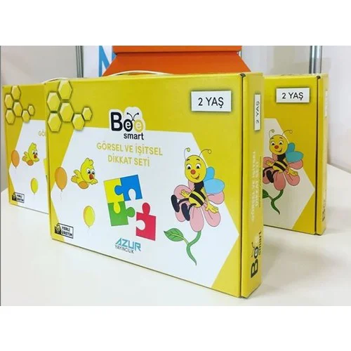 Bee Smart Görsel Ve İşitsel Dikkat Seti 2 Yaş Bee Smart Görsel Ve İşitsel Dikkat Seti 2 Yaş