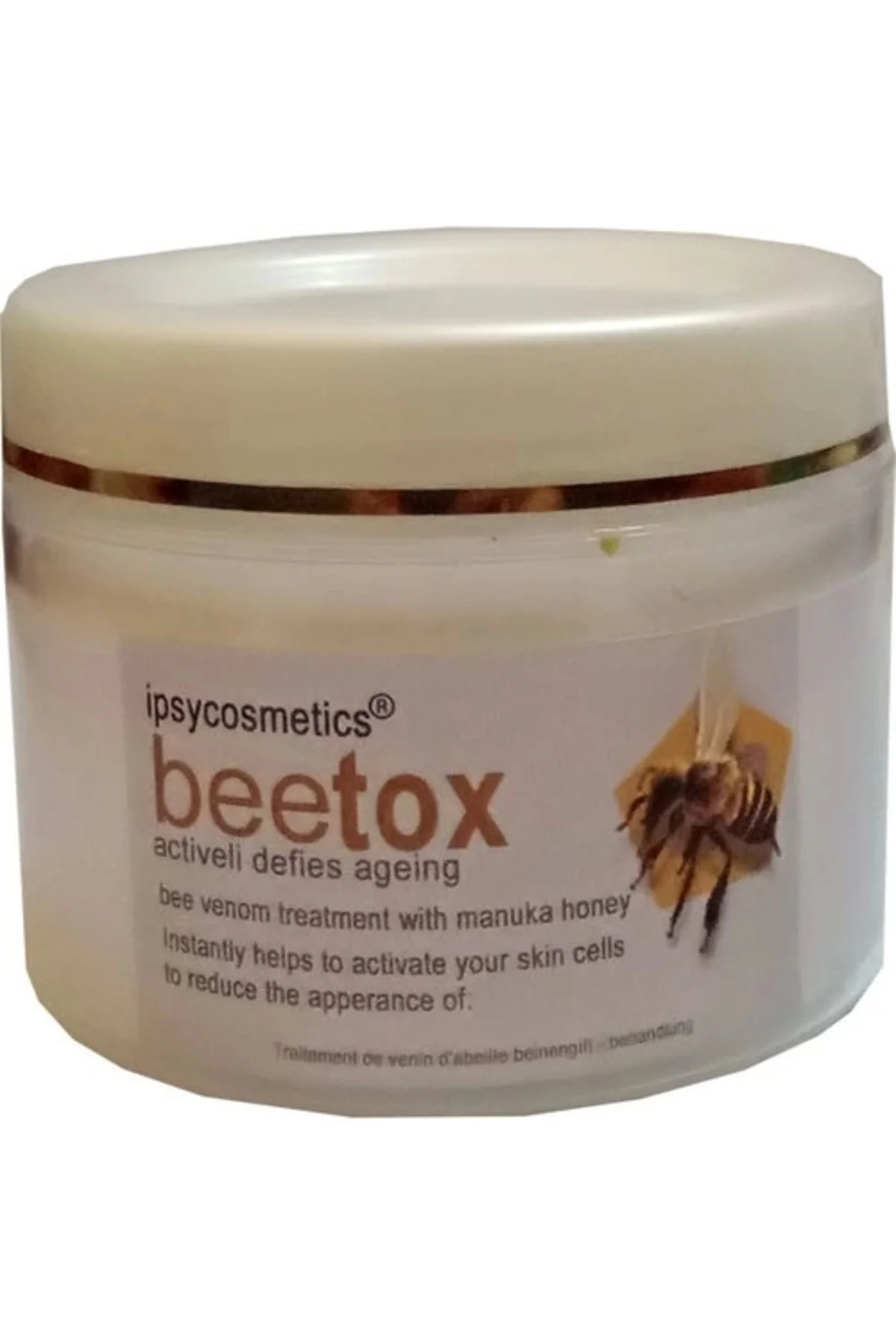 Bee Tox Arı Zehri Yüz Kremi 100 ml – Kırışıklık Karşıtı ve Gençleştirici Bakım