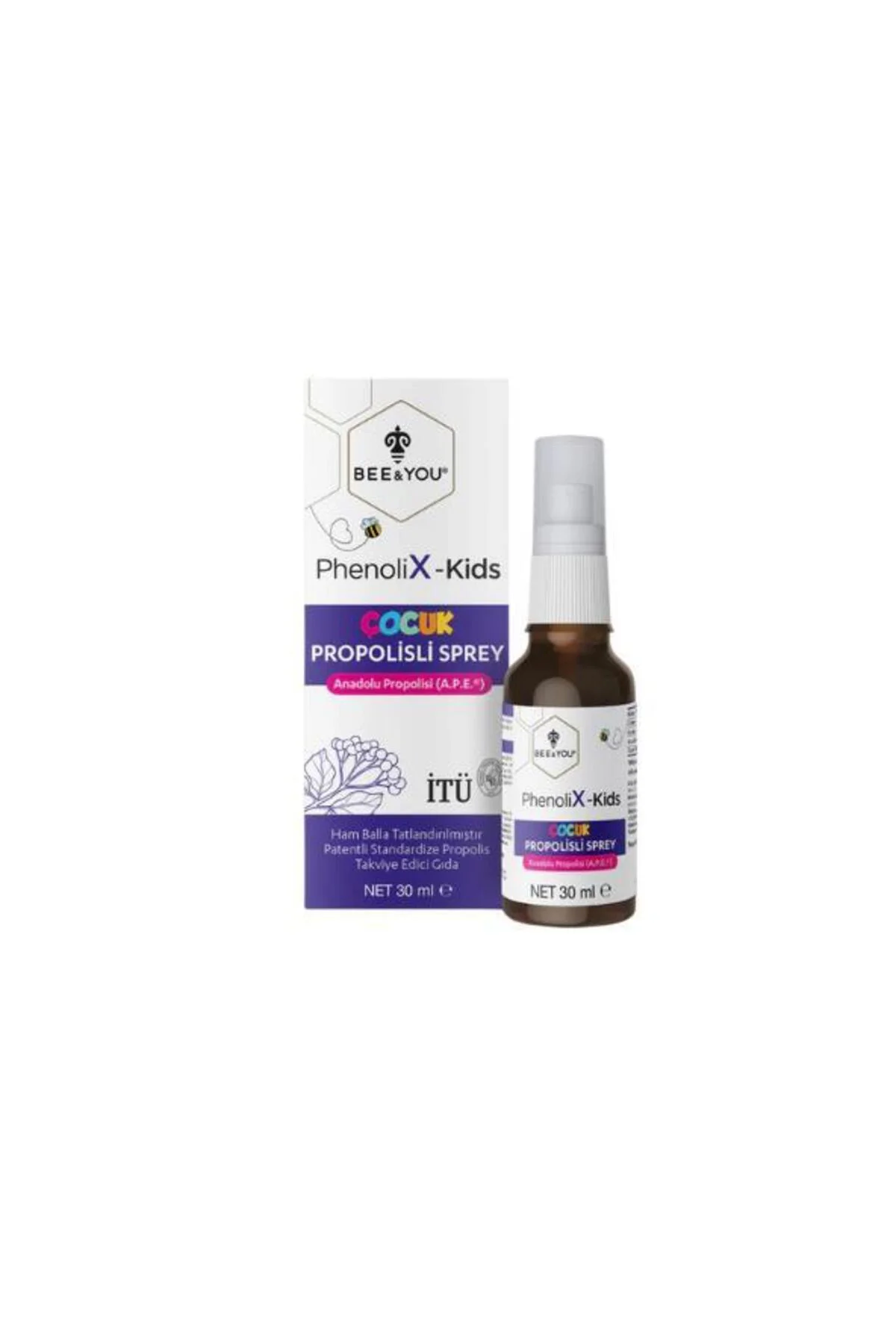 BEE & YOU PhenoliX-Kids Propolis Sprey 30 ml