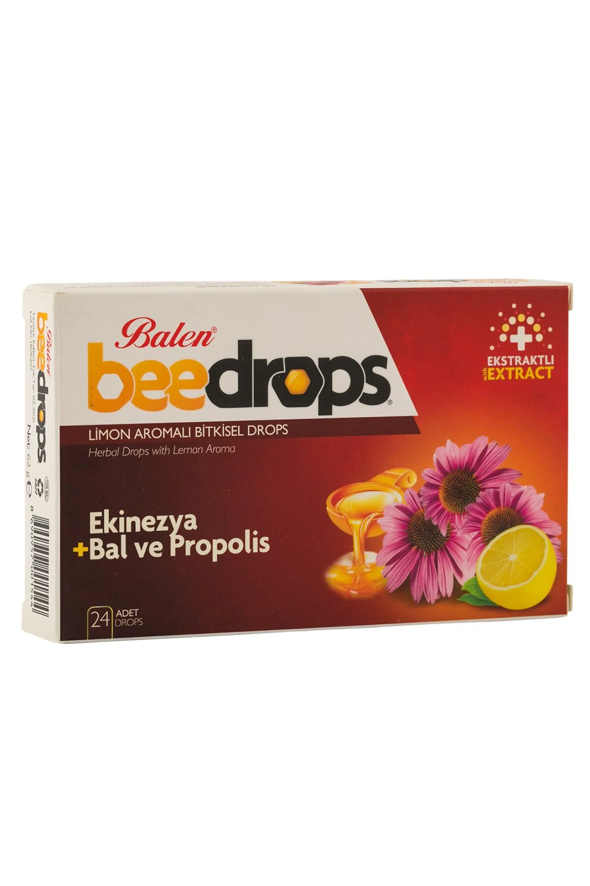 Beedrops Ekinezya+Bal-Propolis Limon Aromalı Drops