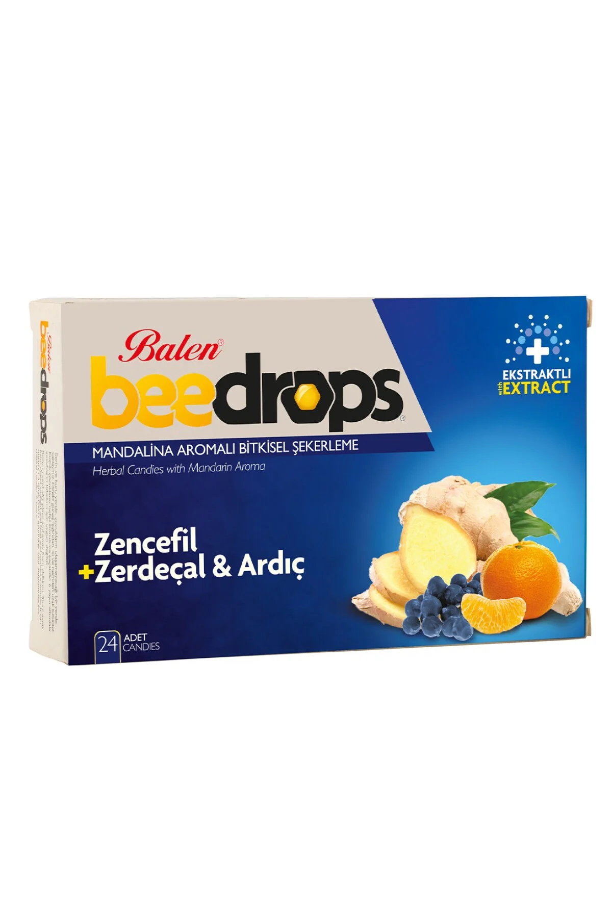 Beedrops Zencefil+Zerdeçal-Ardıç Mandalina Aromalı Drops