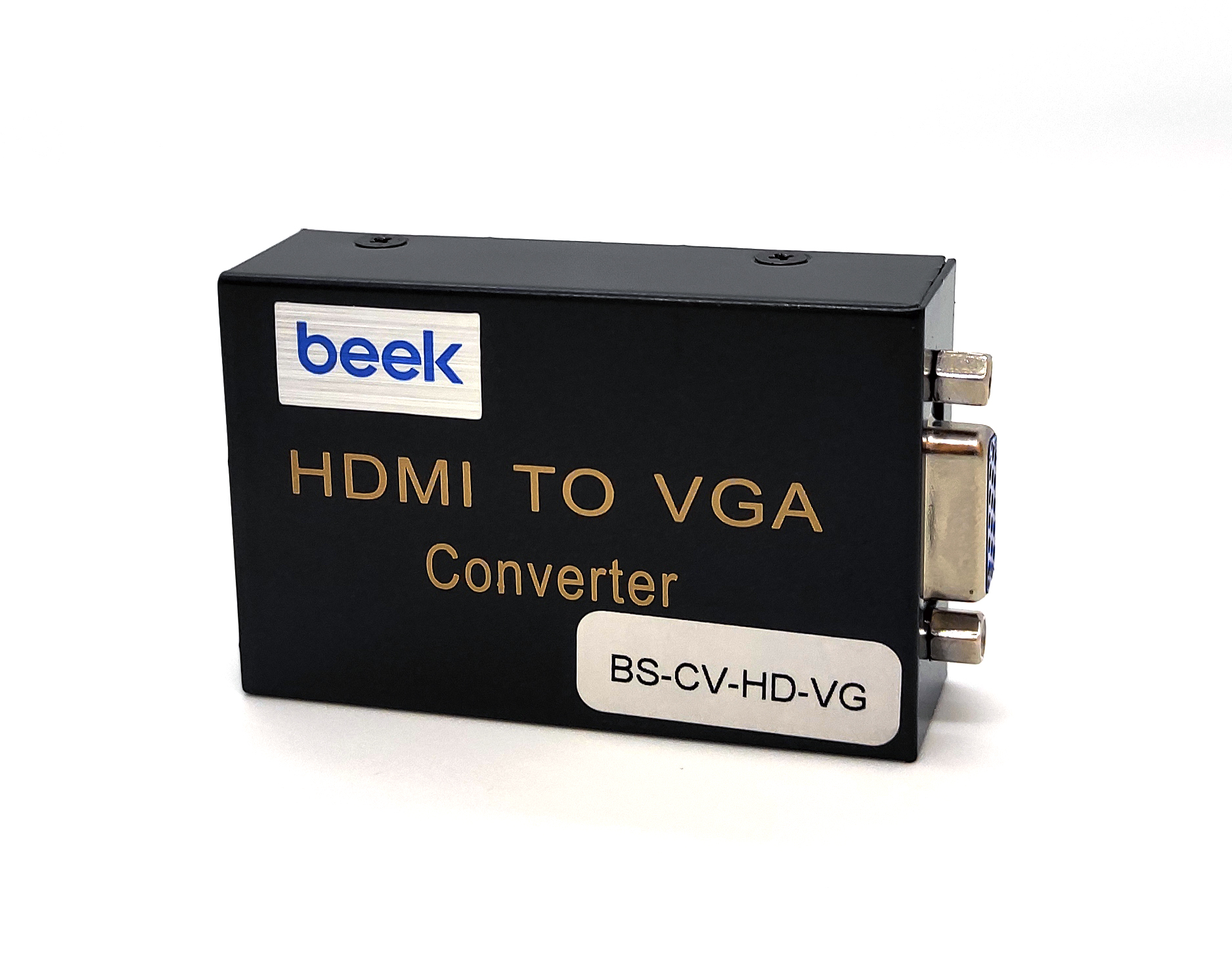 Beek HDMI Sinyalini  VGA Görüntü ve Ses Sinyaline Çevirici,  1 x 