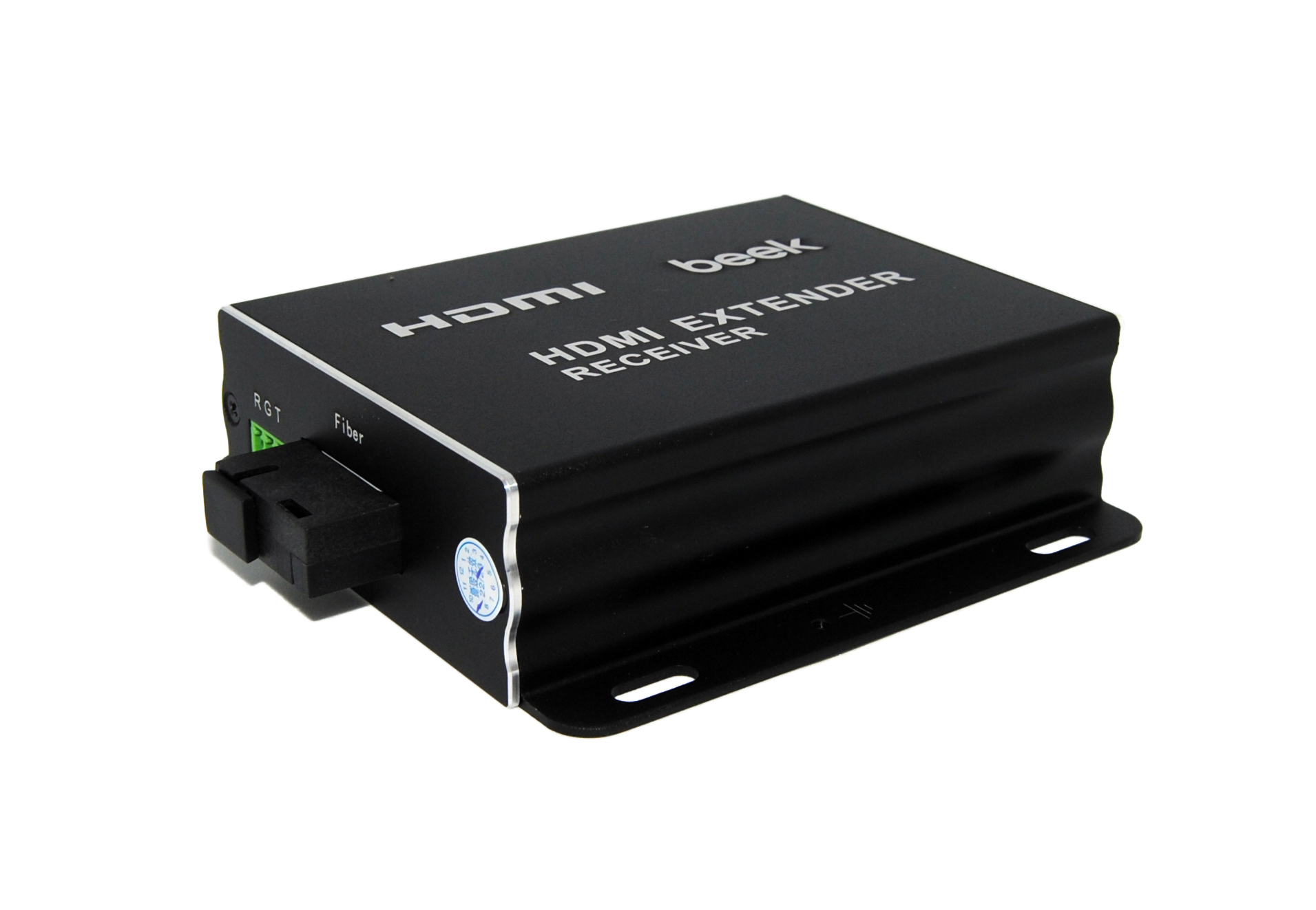 Beek IP HDMI Fiber Sinyal Uzatma Cihazı, Single Mode, SC, 20km, 1