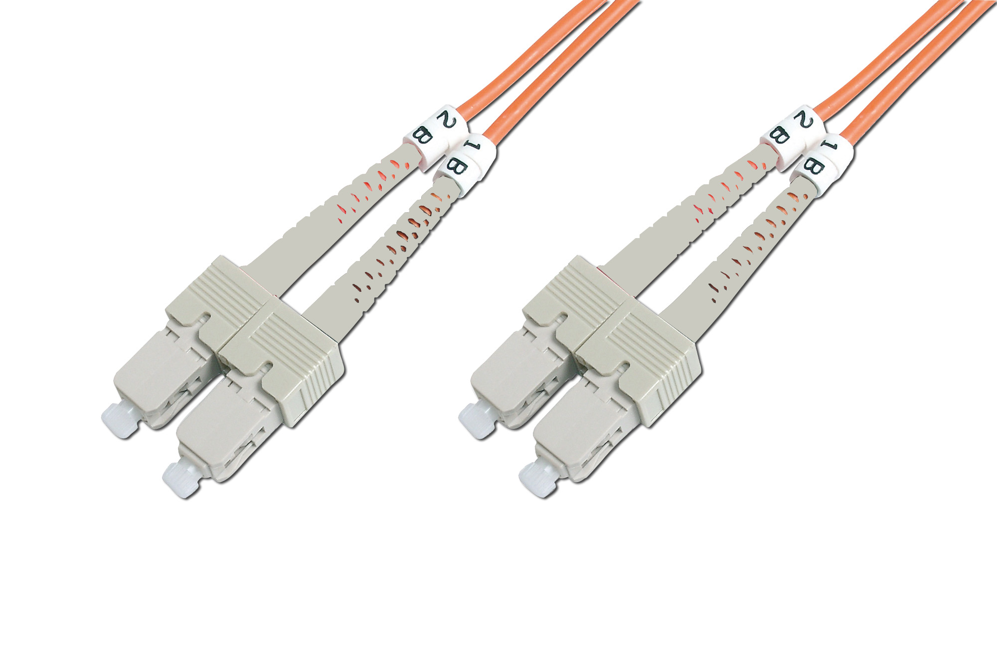Beek SC-SC Fiber Optik Patch Kablo, Multimode OM 1 62.5/125 Duple