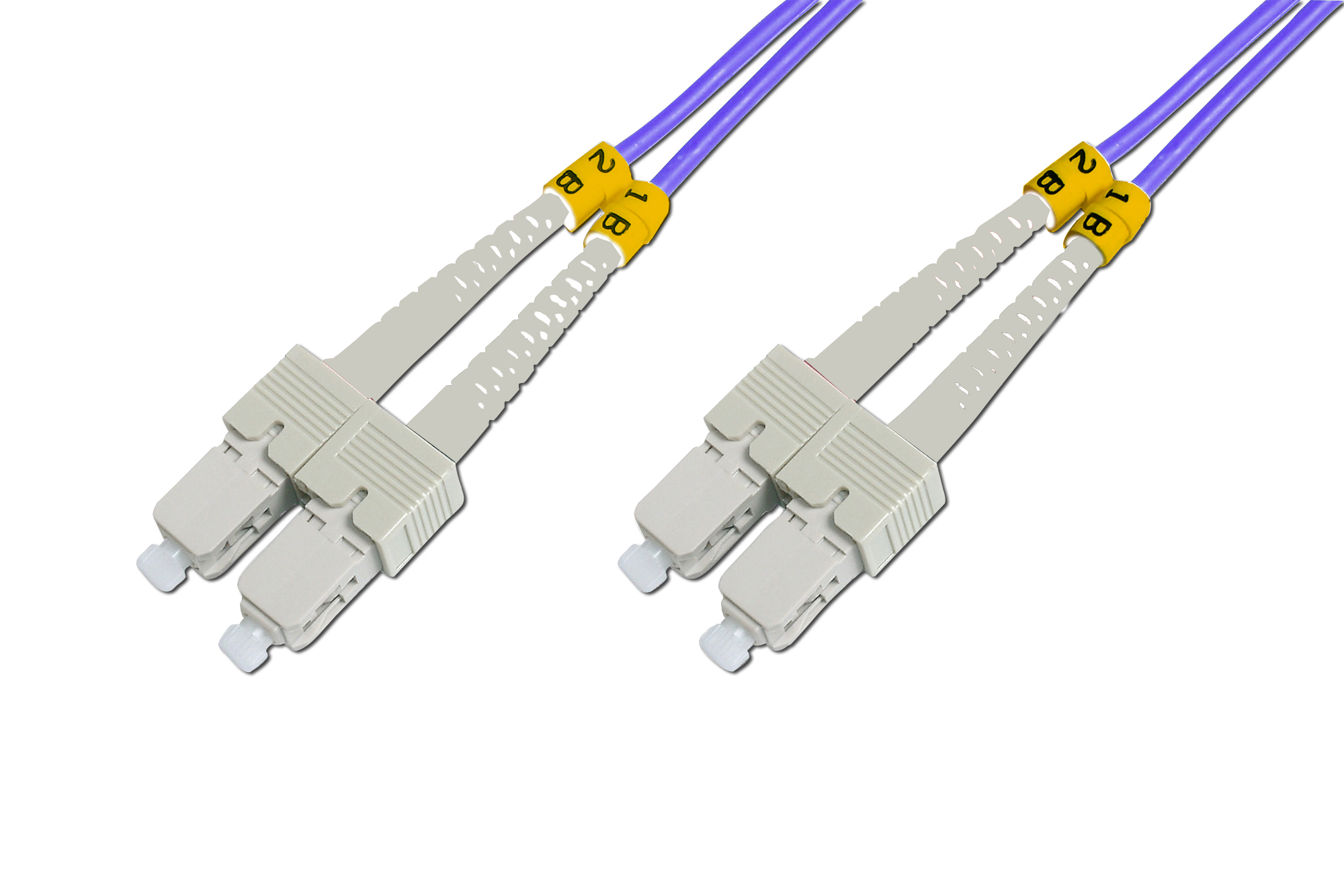 Beek SC - SC Fiber Optik Patch Kablo, Multimode OM 4 50/125 Duple