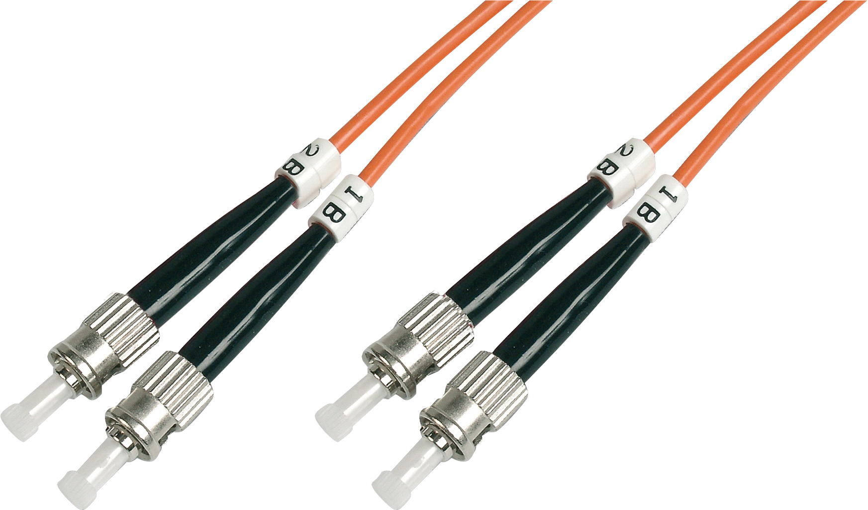 Beek ST-ST Fiber Optik Patch Kablo, Multimode OM 2 50/125 Duplex,