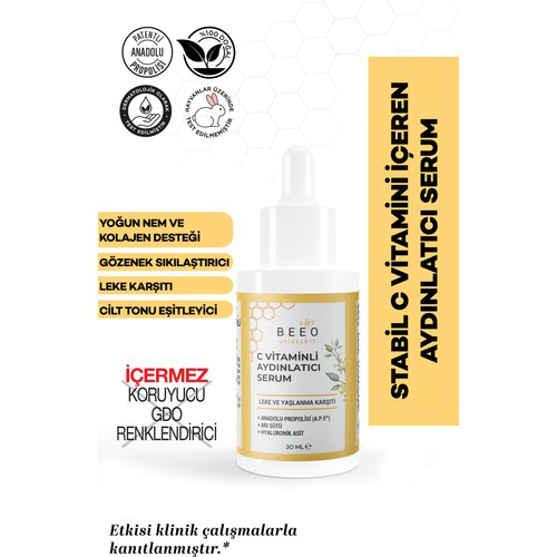 Beeo C Vıtamınlı Aydınlatıcı Serum 30 Ml