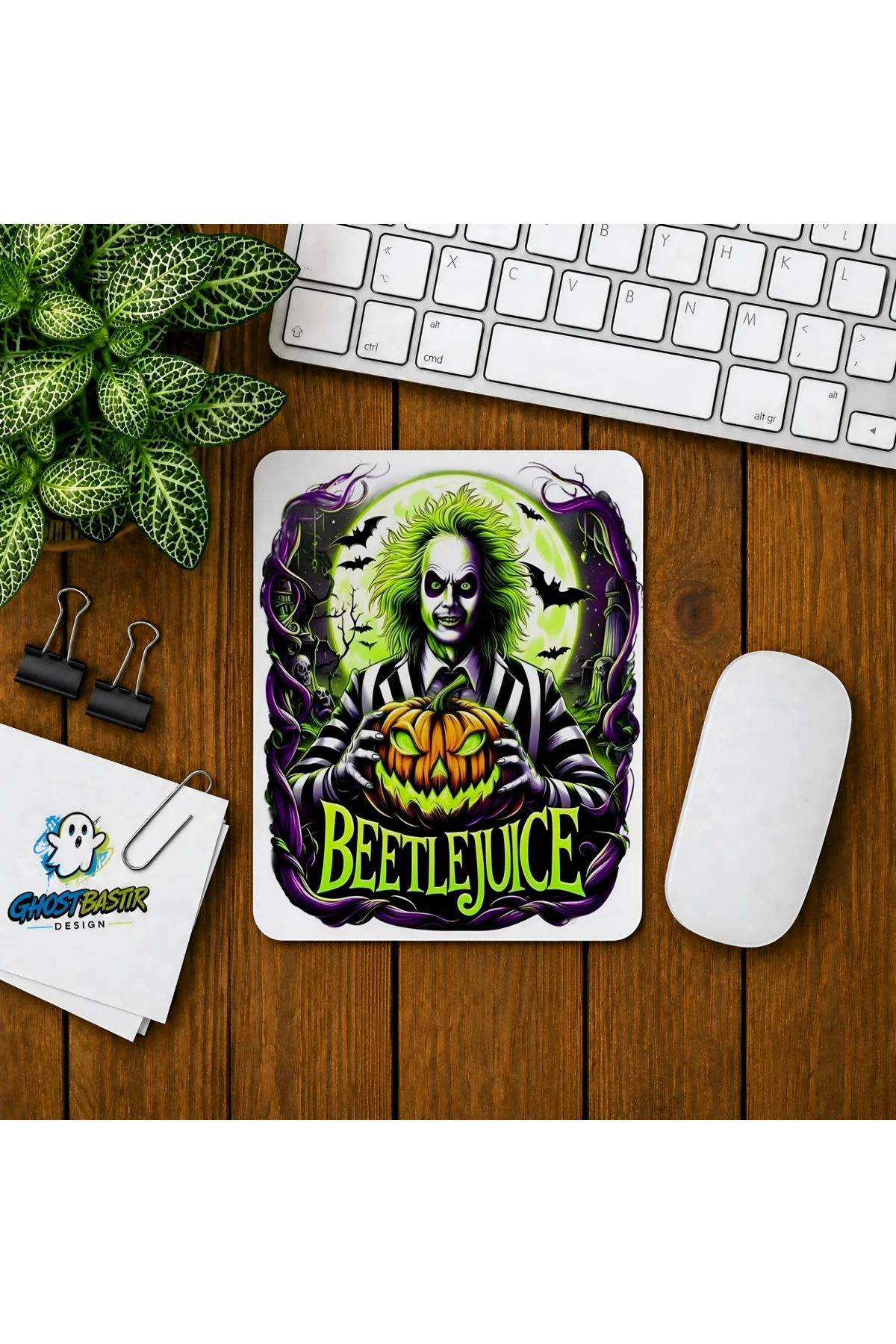 BeetleJuice Baskılı Oyuncu Mousepad 029