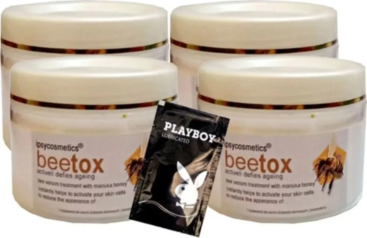 Beetox Arı Özü Kremi 100 ml x 4 Adet + Jel – Cildinizi Besleyin ve Canlandırın