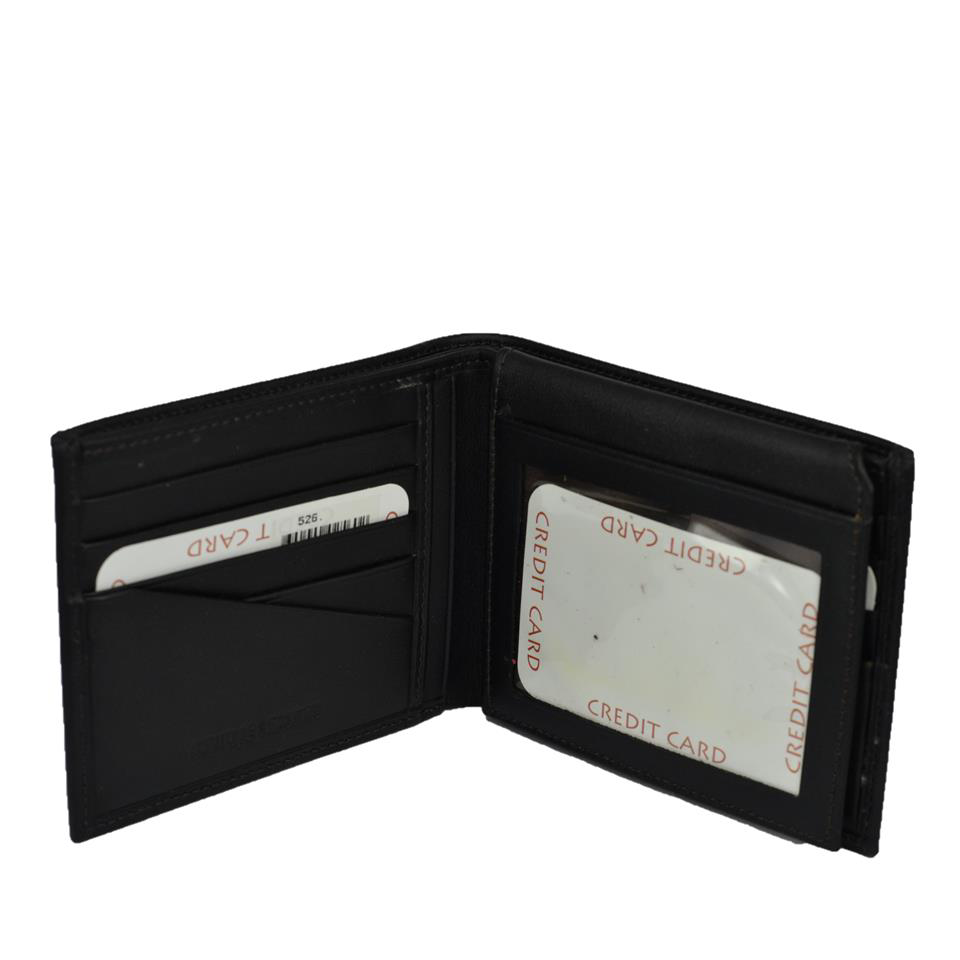 Çanta Yurdu Begart Hakiki Deri 12 Gözlü Cüzdan Siyah