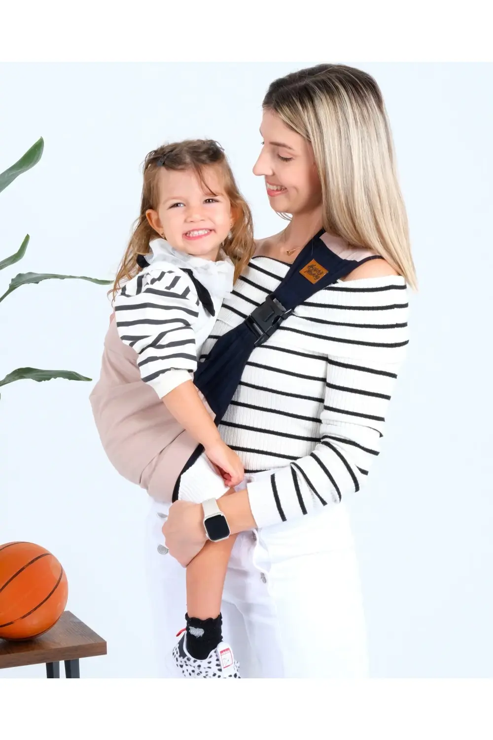 Bej Ergonomik Bebek Taşıma Çantası Bebek Taşıyıcı Sling Puset Ana