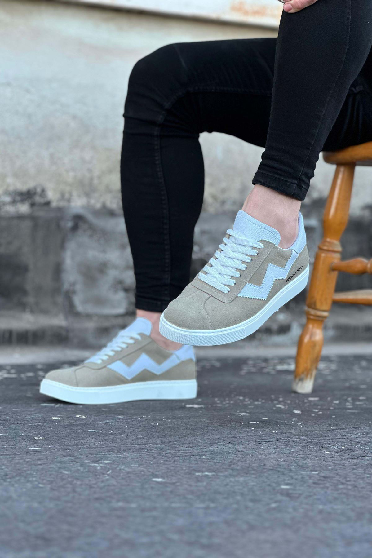 K&A Bej Erkek Casual Ayakkabı