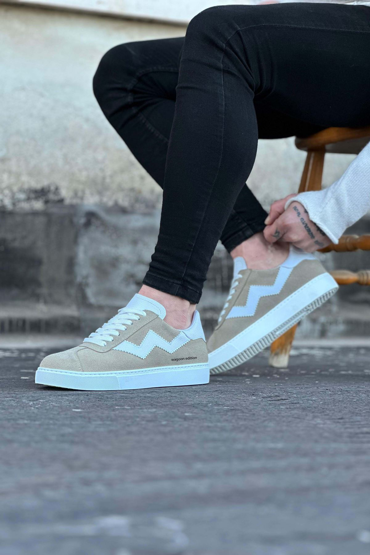 K&A Bej Erkek Casual Ayakkabı