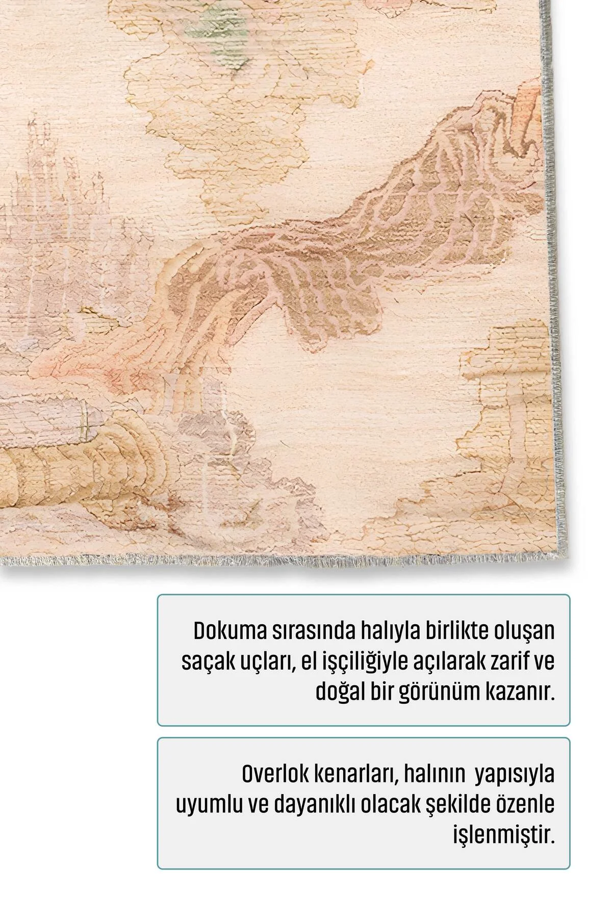 Bej Yeşil Pembe Retro Japon Modeli Şönil Halı Kilim Yolluk Kaymaz Yıkanabilir Saçaklı Salon Mutfak Bej Yeşil Pembe Retro Japon Modeli Şönil Halı Kilim Yolluk Kaymaz Yıkanabilir Saçaklı Salon Mutfak