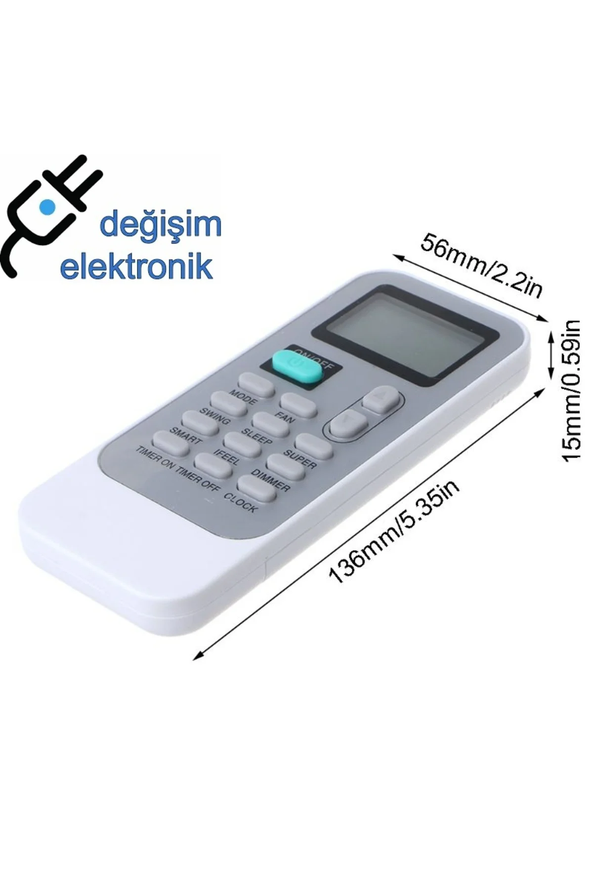Bek o Arçelik Dg11j1-05 Dg11j1-04 Klima Kumandası