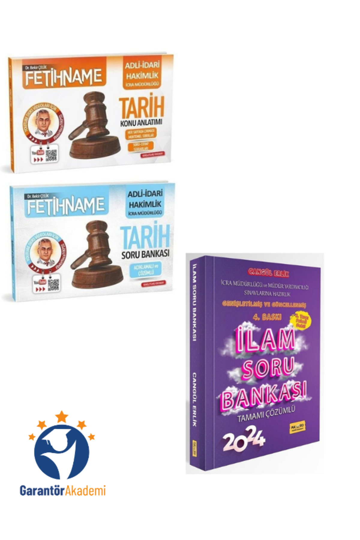 Bekir Çelik İcra Müdürlüğü FETİHNAME Tarih Konu + Soru 2 li Set+M