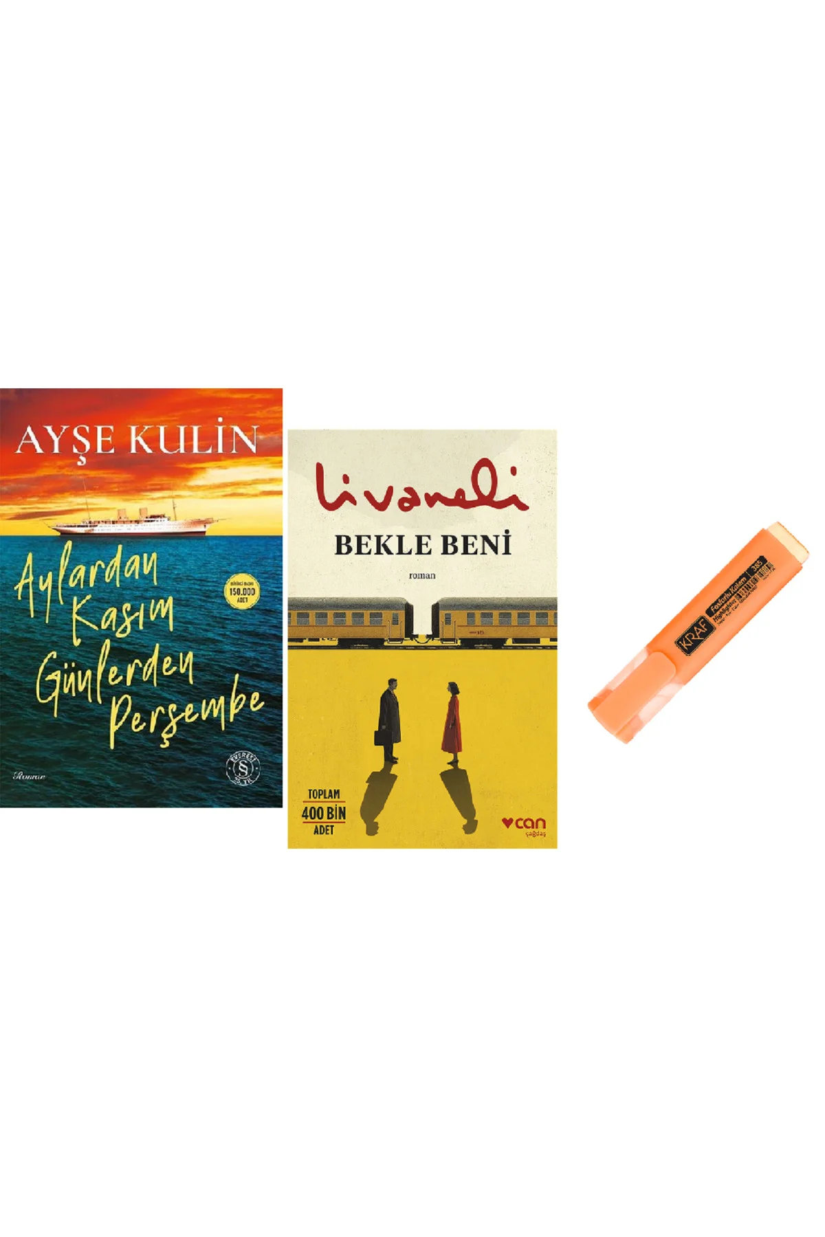 Bekle Beni + Aylardan Kasım Günlerden Perşembe /2 Kitap Set KALEM