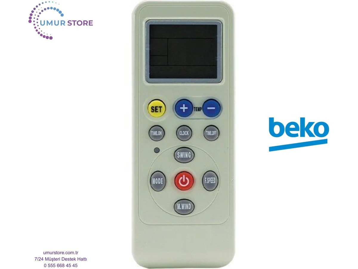 Beko 20915 P Mobil Portatif Klima Kumandası